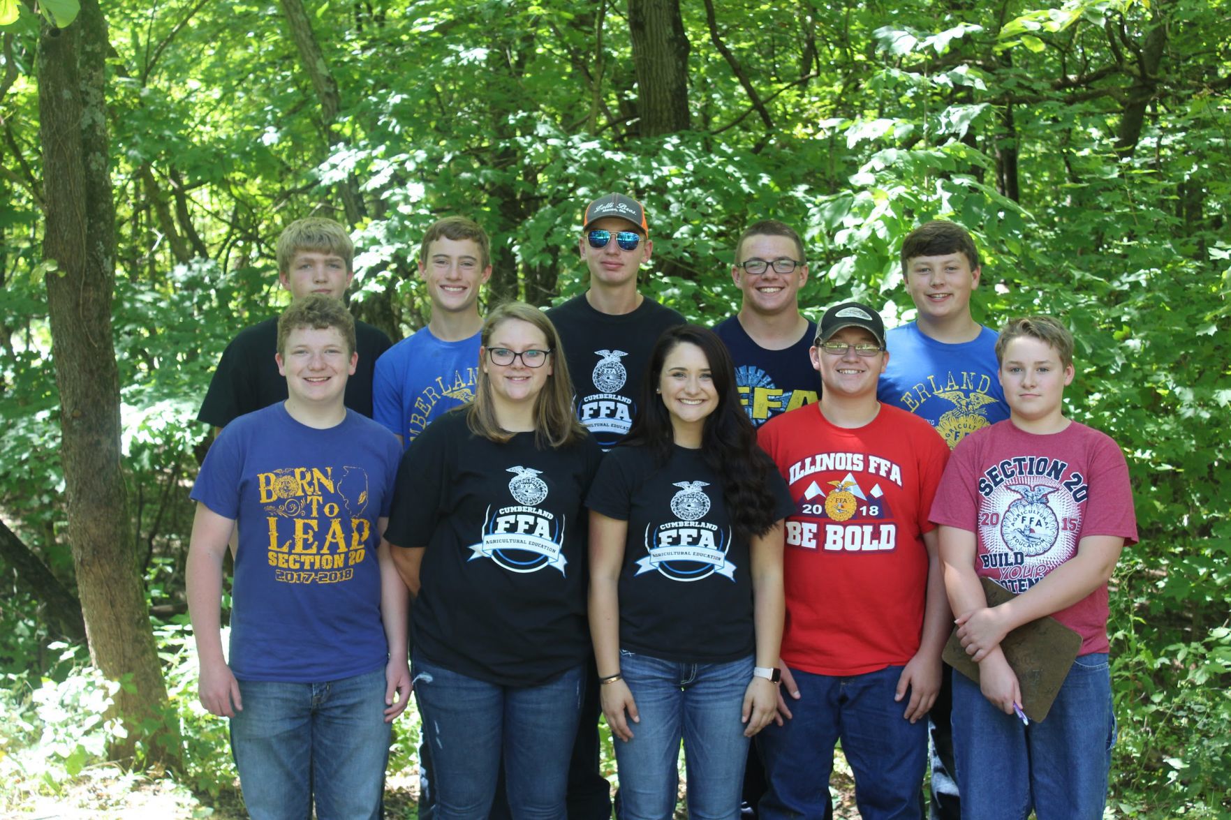 Cumberland FFA participates in Forestry CDE